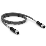 Cables with straight connectors. - Cables with straight connectors.