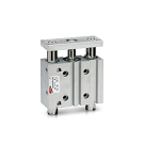 Series QC - Series QCT and QCB cylinders with integrated guide