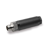 M8 4 pin male connector, straight