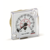 Built-in pressure gauges - Built-in pressure gauges